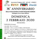 Locandina 2020 commemorazione fucilazione don Pasquino Borghi